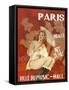 Paris Music Hall-null-Framed Stretched Canvas