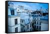 Paris Neighborhood Skyline-Mark Skalny-Framed Stretched Canvas