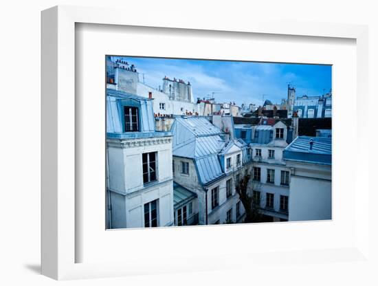Paris Neighborhood Skyline-Mark Skalny-Framed Photographic Print