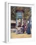 Paris, News Kiosk C20-Mortimer Menpes-Framed Art Print