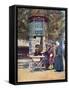 Paris, News Kiosk C20-Mortimer Menpes-Framed Stretched Canvas