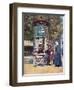 Paris, News Kiosk C20-Mortimer Menpes-Framed Art Print