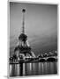 Paris Night-null-Mounted Art Print