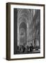 Paris, Notre Dame 19C Int-null-Framed Art Print