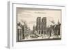 Paris, Notre Dame C17-Merian Merian-Framed Art Print