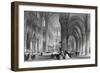 Paris, Notre Dame C1835-JH Le Keux-Framed Art Print