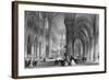 Paris, Notre Dame C1835-JH Le Keux-Framed Art Print