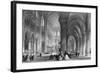 Paris, Notre Dame C1835-JH Le Keux-Framed Art Print