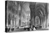 Paris, Notre Dame C1835-JH Le Keux-Stretched Canvas