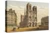 Paris, Notre Dame C1855-null-Stretched Canvas