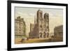 Paris, Notre Dame C1855-null-Framed Art Print