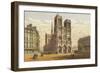 Paris, Notre Dame C1855-null-Framed Art Print