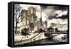 Paris Notre Dame-Philippe Hugonnard-Framed Stretched Canvas