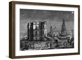 Paris Observatory, France, 1740-null-Framed Giclee Print