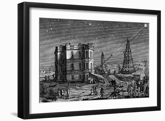 Paris Observatory, France, 1740-null-Framed Giclee Print