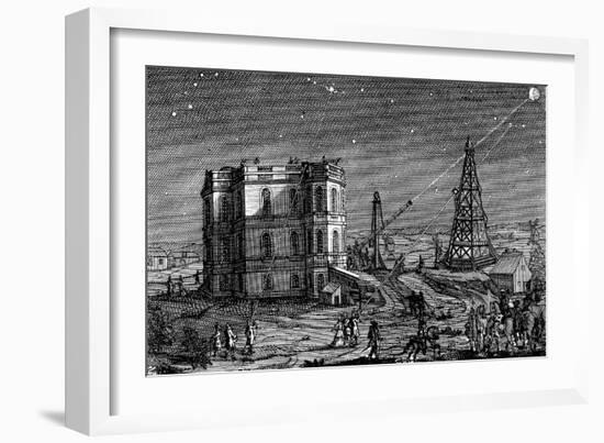 Paris Observatory, France, 1740-null-Framed Giclee Print