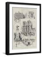 Paris of To-Day-null-Framed Giclee Print