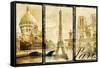 Paris - Old Photo-Album Series-Maugli-l-Framed Stretched Canvas