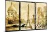 Paris - Old Photo-Album Series-Maugli-l-Mounted Art Print