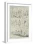 Paris on Horseback-null-Framed Giclee Print