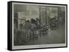 Paris on Terrace of Café-Théophile Alexandre Steinlen-Framed Stretched Canvas