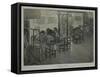 Paris on Terrace of Café-Théophile Alexandre Steinlen-Framed Stretched Canvas