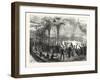 Paris on Wheels, the New Skating Rink in the Champs Elysees, France, 1876-null-Framed Giclee Print