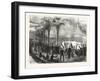 Paris on Wheels, the New Skating Rink in the Champs Elysees, France, 1876-null-Framed Giclee Print