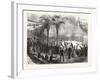 Paris on Wheels, the New Skating Rink in the Champs Elysees, France, 1876-null-Framed Giclee Print