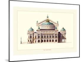 Paris, Opera Garnier-Libero Patrignani-Mounted Art Print