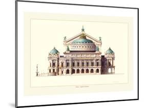 Paris, Opera Garnier-Libero Patrignani-Mounted Art Print