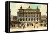 Paris Opera House, France-null-Framed Stretched Canvas