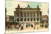 Paris Opera House, France-null-Mounted Premium Giclee Print