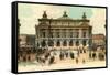 Paris Opera House, France-null-Framed Stretched Canvas