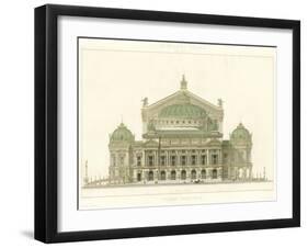 Paris Opera House II-null-Framed Art Print