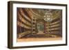 Paris Opera House Interior-null-Framed Art Print