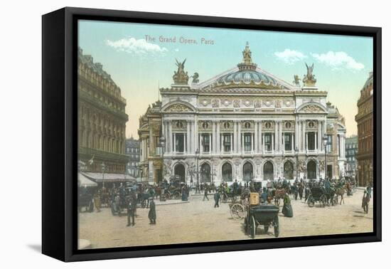 Paris Opera House-null-Framed Stretched Canvas