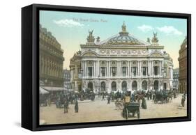 Paris Opera House-null-Framed Stretched Canvas
