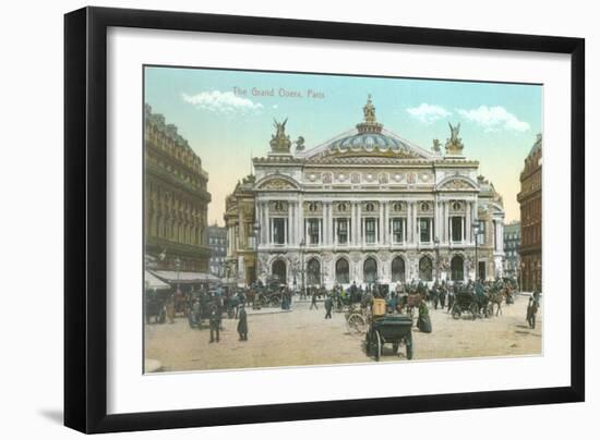 Paris Opera House-null-Framed Art Print