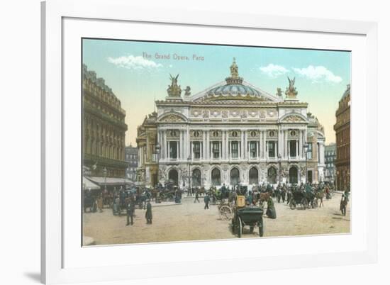 Paris Opera House-null-Framed Art Print