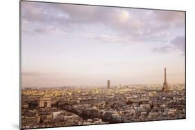 Paris Panorama-Irene Suchocki-Mounted Giclee Print