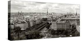 Paris Panorama-Vadim Ratsenskiy-Stretched Canvas