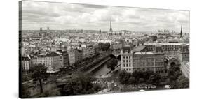 Paris Panorama-Vadim Ratsenskiy-Stretched Canvas