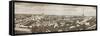 Paris Panorama-Wild Apple Portfolio-Framed Stretched Canvas