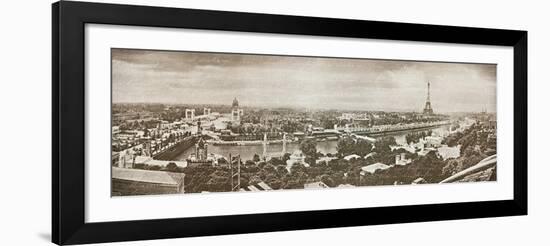 Paris Panorama-Wild Apple Portfolio-Framed Art Print