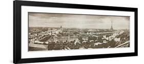 Paris Panorama-Wild Apple Portfolio-Framed Art Print