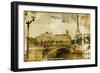 Paris Paris.. Vintage Photoalbum Series-Maugli-l-Framed Art Print