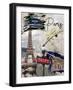 Paris Paris-Kimberly Allen-Framed Art Print