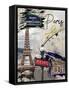 Paris Paris-Kimberly Allen-Framed Stretched Canvas