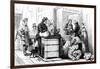 Paris Pawnbroker 1842-Karl Girardet-Framed Art Print